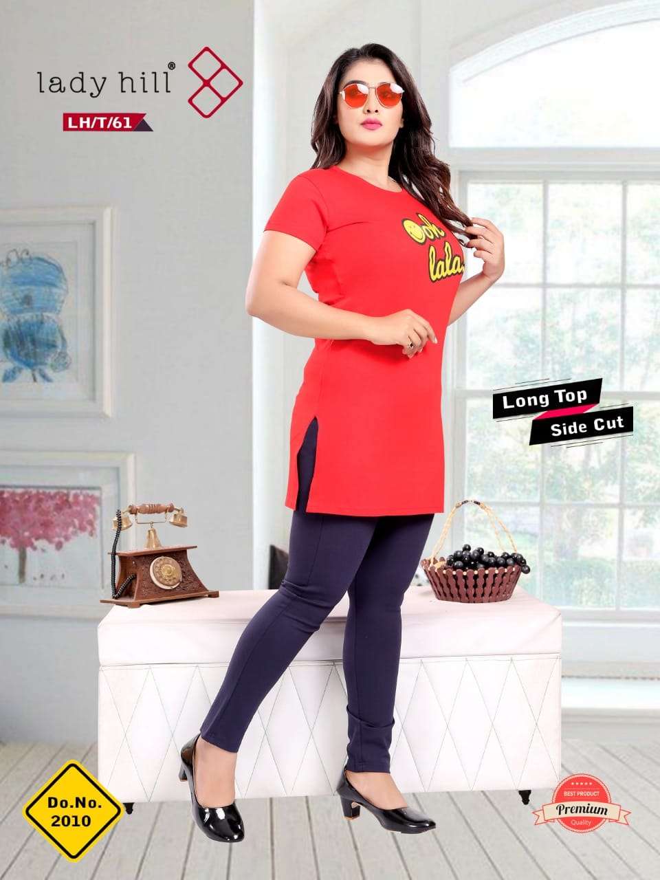 LADY HILL 2010 COLOURS BY LADY HILL 2010-A TO 2010-F SERIES DESIGNER STYLISH FANCY COLORFUL BEAUTIFUL PARTY WEAR & ETHNIC WEAR COLLECTION HOSIERY COTTON TOPS AT WHOLESALE PRICE