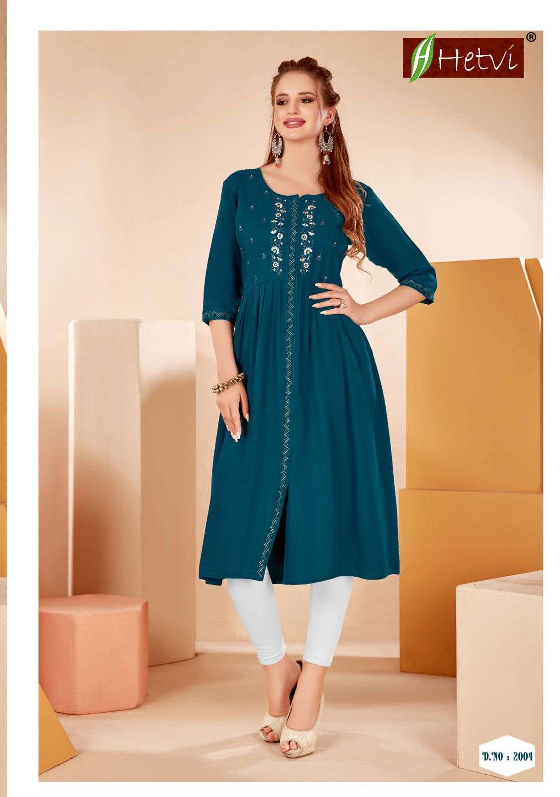 AMIRA BY HETVI 2001 TO 2006 SERIES DESIGNER STYLISH FANCY COLORFUL BEAUTIFUL PARTY WEAR & ETHNIC WEAR COLLECTION RAYON WEAVING KURTIS AT WHOLESALE PRICE