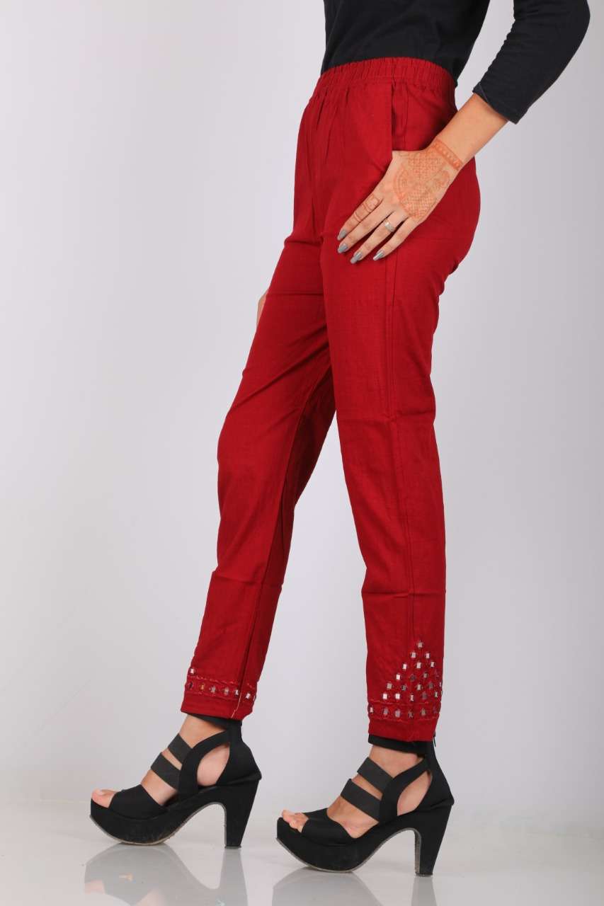 FANCY COTTON PANT BY KAAMIRI 01 TO 18 SERIES STYLISH FANCY BEAUTIFUL COLORFUL CASUAL WEAR & ETHNIC WEAR COTTON PANTS AT WHOLESALE PRICE