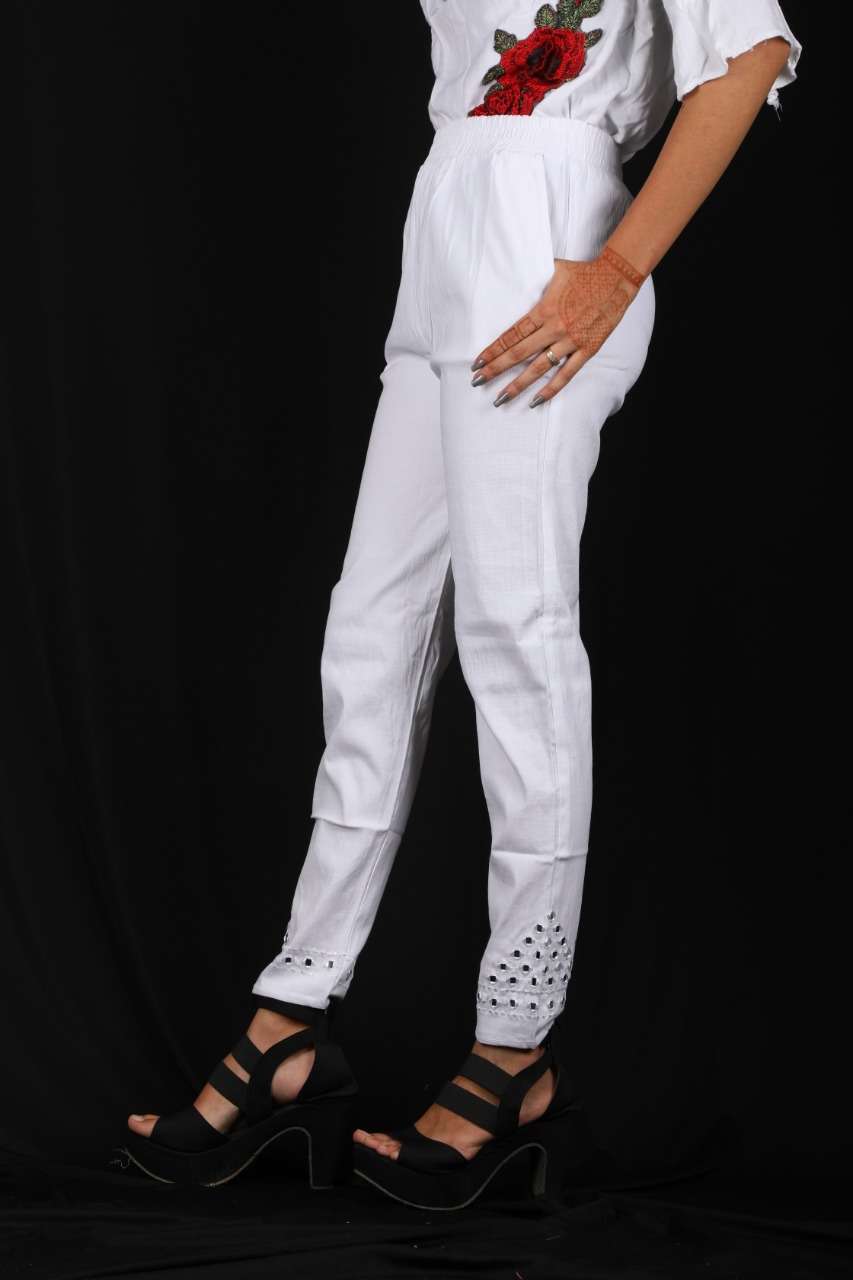 FANCY COTTON PANT BY KAAMIRI 01 TO 18 SERIES STYLISH FANCY BEAUTIFUL COLORFUL CASUAL WEAR & ETHNIC WEAR COTTON PANTS AT WHOLESALE PRICE