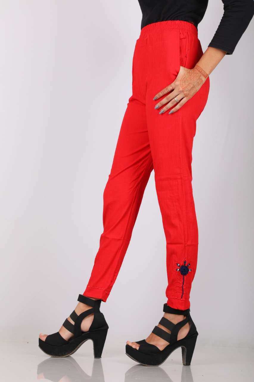 FANCY COTTON PANT BY KAAMIRI 01 TO 18 SERIES STYLISH FANCY BEAUTIFUL COLORFUL CASUAL WEAR & ETHNIC WEAR COTTON PANTS AT WHOLESALE PRICE