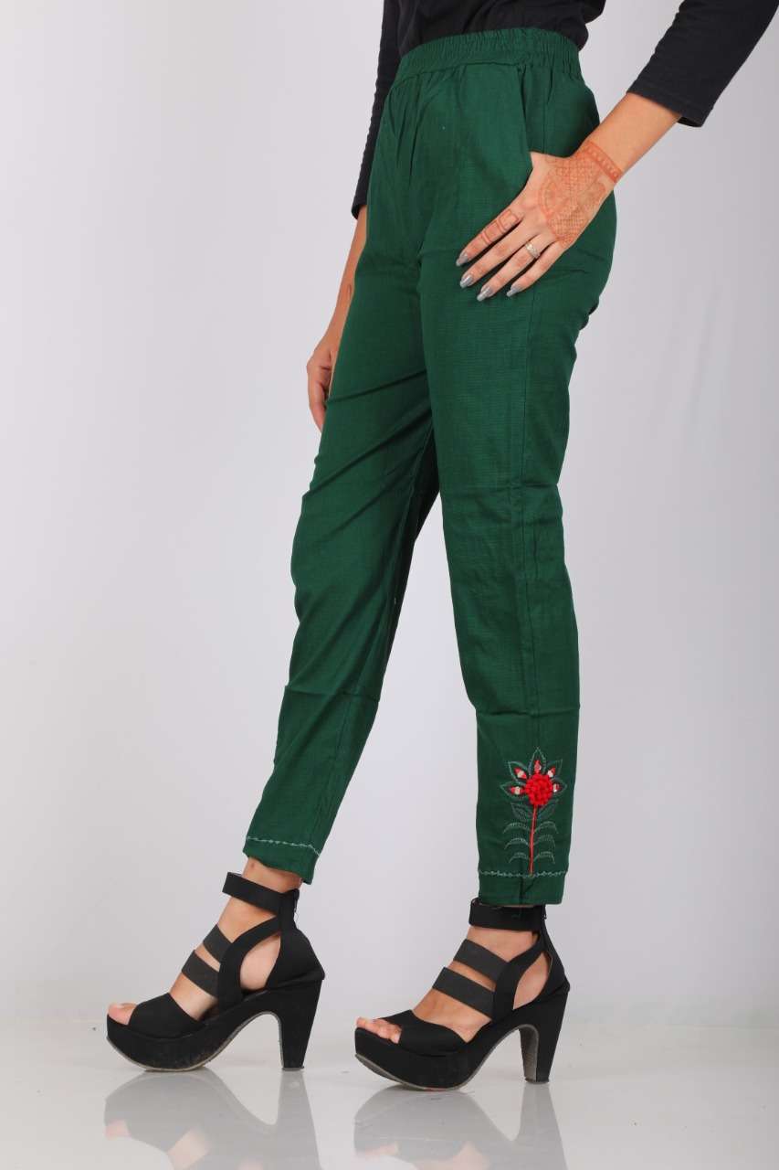 FANCY COTTON PANT BY KAAMIRI 01 TO 18 SERIES STYLISH FANCY BEAUTIFUL COLORFUL CASUAL WEAR & ETHNIC WEAR COTTON PANTS AT WHOLESALE PRICE