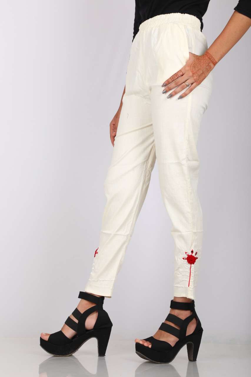 FANCY COTTON PANT BY KAAMIRI 01 TO 18 SERIES STYLISH FANCY BEAUTIFUL COLORFUL CASUAL WEAR & ETHNIC WEAR COTTON PANTS AT WHOLESALE PRICE