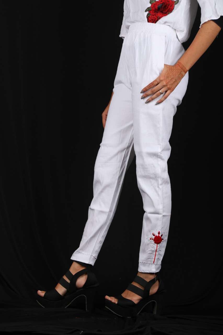 FANCY COTTON PANT BY KAAMIRI 01 TO 18 SERIES STYLISH FANCY BEAUTIFUL COLORFUL CASUAL WEAR & ETHNIC WEAR COTTON PANTS AT WHOLESALE PRICE