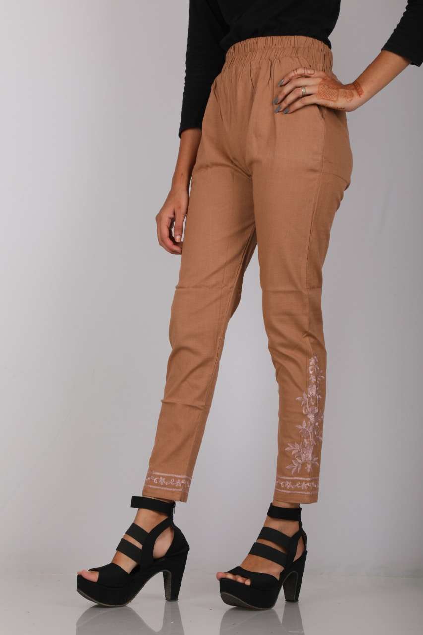 FANCY COTTON PANT BY KAAMIRI 01 TO 18 SERIES STYLISH FANCY BEAUTIFUL COLORFUL CASUAL WEAR & ETHNIC WEAR COTTON PANTS AT WHOLESALE PRICE