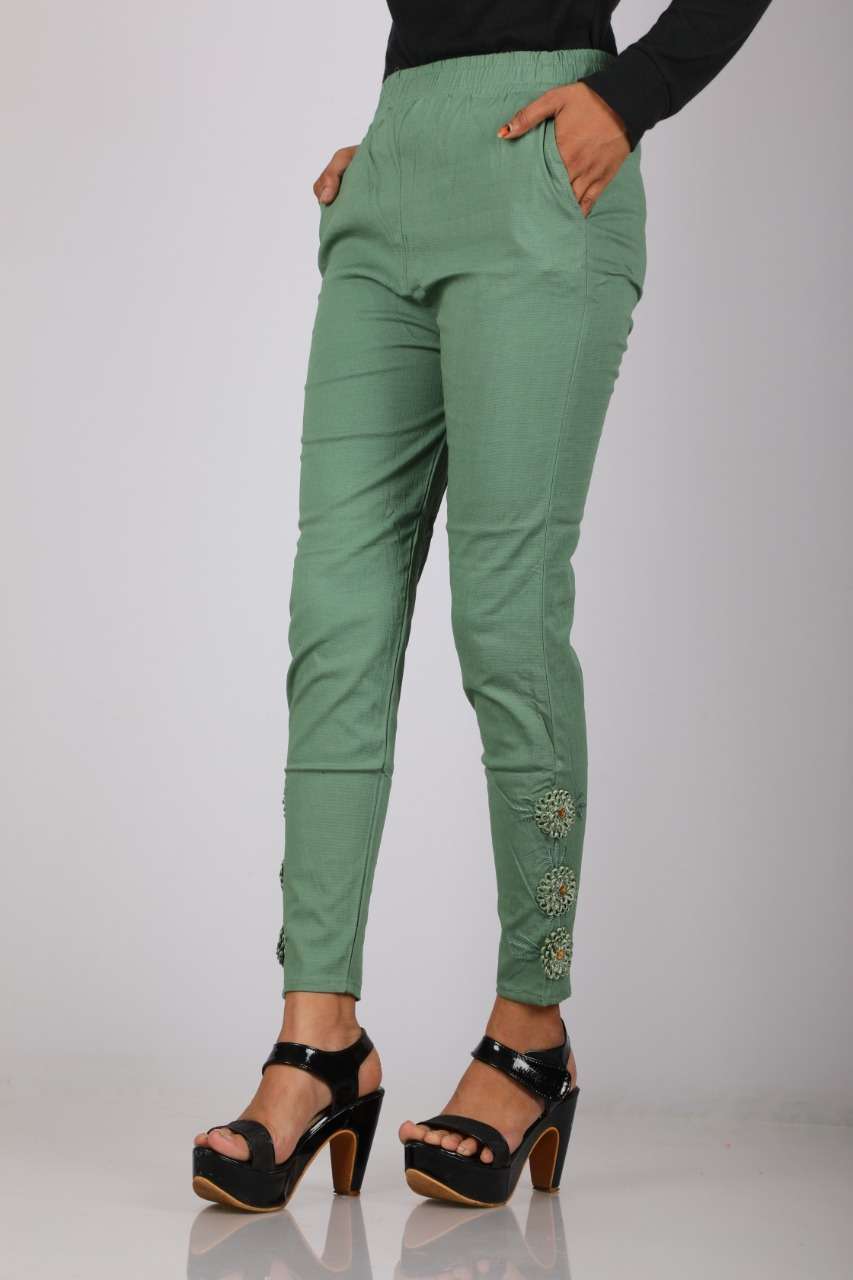 FANCY COTTON PANT BY KAAMIRI 01 TO 18 SERIES STYLISH FANCY BEAUTIFUL COLORFUL CASUAL WEAR & ETHNIC WEAR COTTON PANTS AT WHOLESALE PRICE