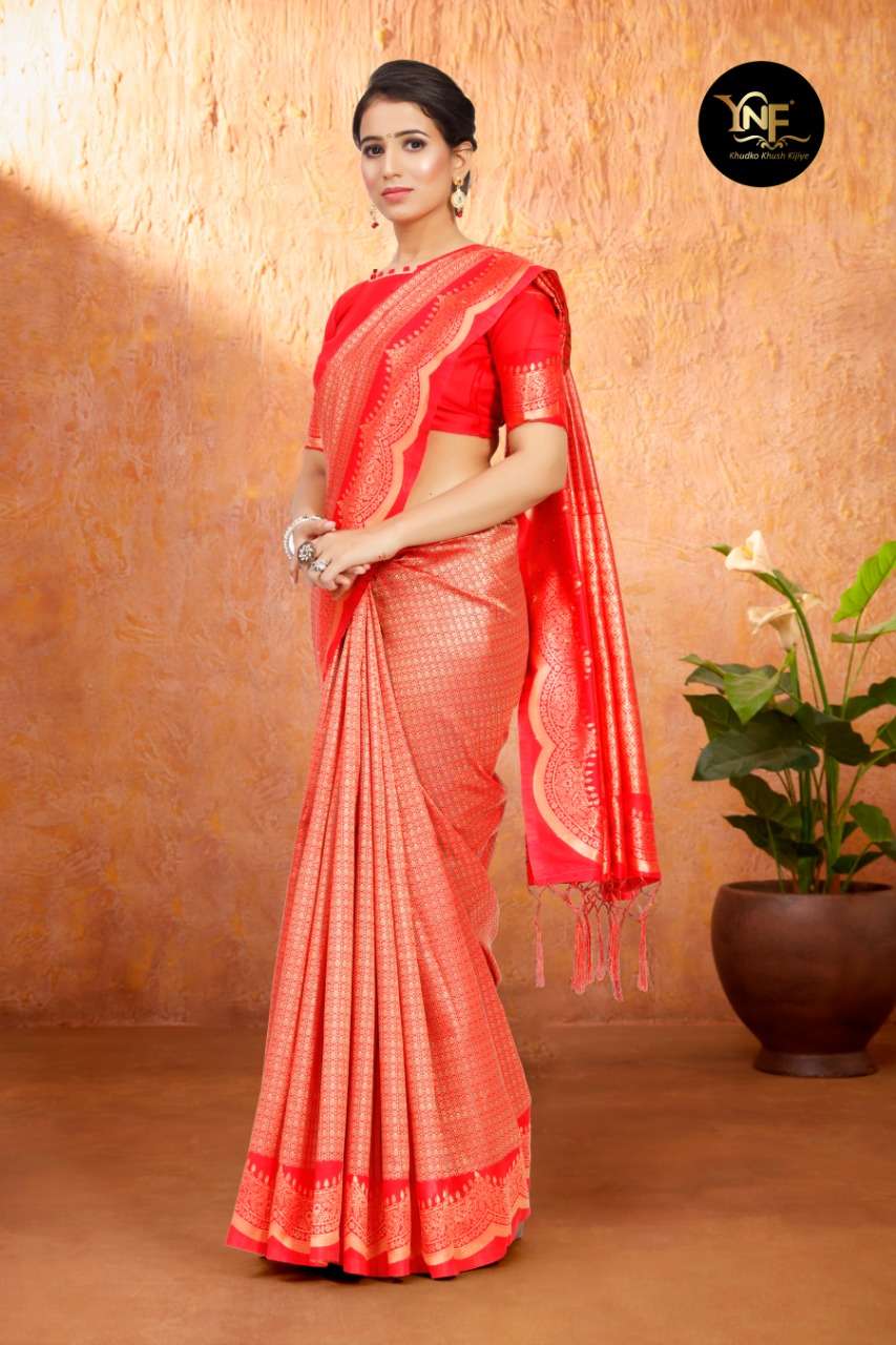 TULSI SILK BY YADU NANDAN FASHION 01 TO 06 SERIES DESIGNER WEDDING COLLECTION BEAUTIFUL STYLISH FANCY COLORFUL PARTY WEAR & OCCASIONAL WEAR ART SILK DRESSES AT WHOLESALE PRICE