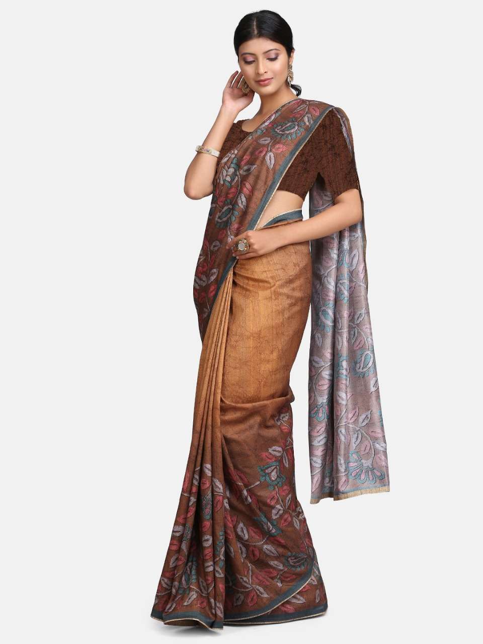 BATIK BY ANGARIKA 01 TO 05 SERIES INDIAN TRADITIONAL WEAR COLLECTION BEAUTIFUL STYLISH FANCY COLORFUL PARTY WEAR & OCCASIONAL WEAR TUSSAR SILK SAREES AT WHOLESALE PRICE