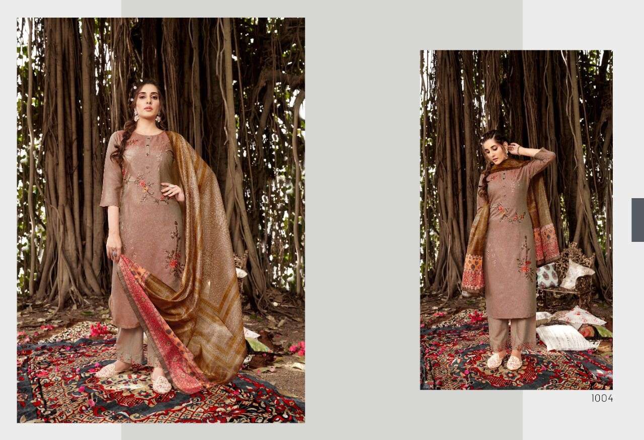 BARLIN BY SWEETY FASHION 1001 TO 1006 SERIES BEAUTIFUL SUITS COLORFUL STYLISH FANCY CASUAL WEAR & ETHNIC WEAR LIQUID DRESSES AT WHOLESALE PRICE