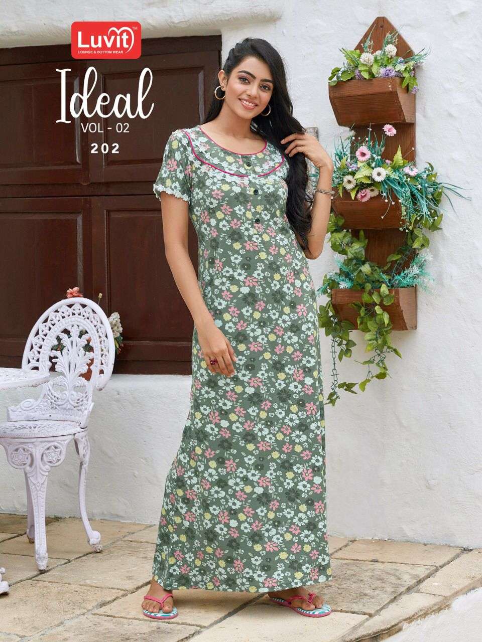 IDEAL VOL-2 BY LUVIT 201 TO 208 SERIES BEAUTIFUL STYLISH FANCY