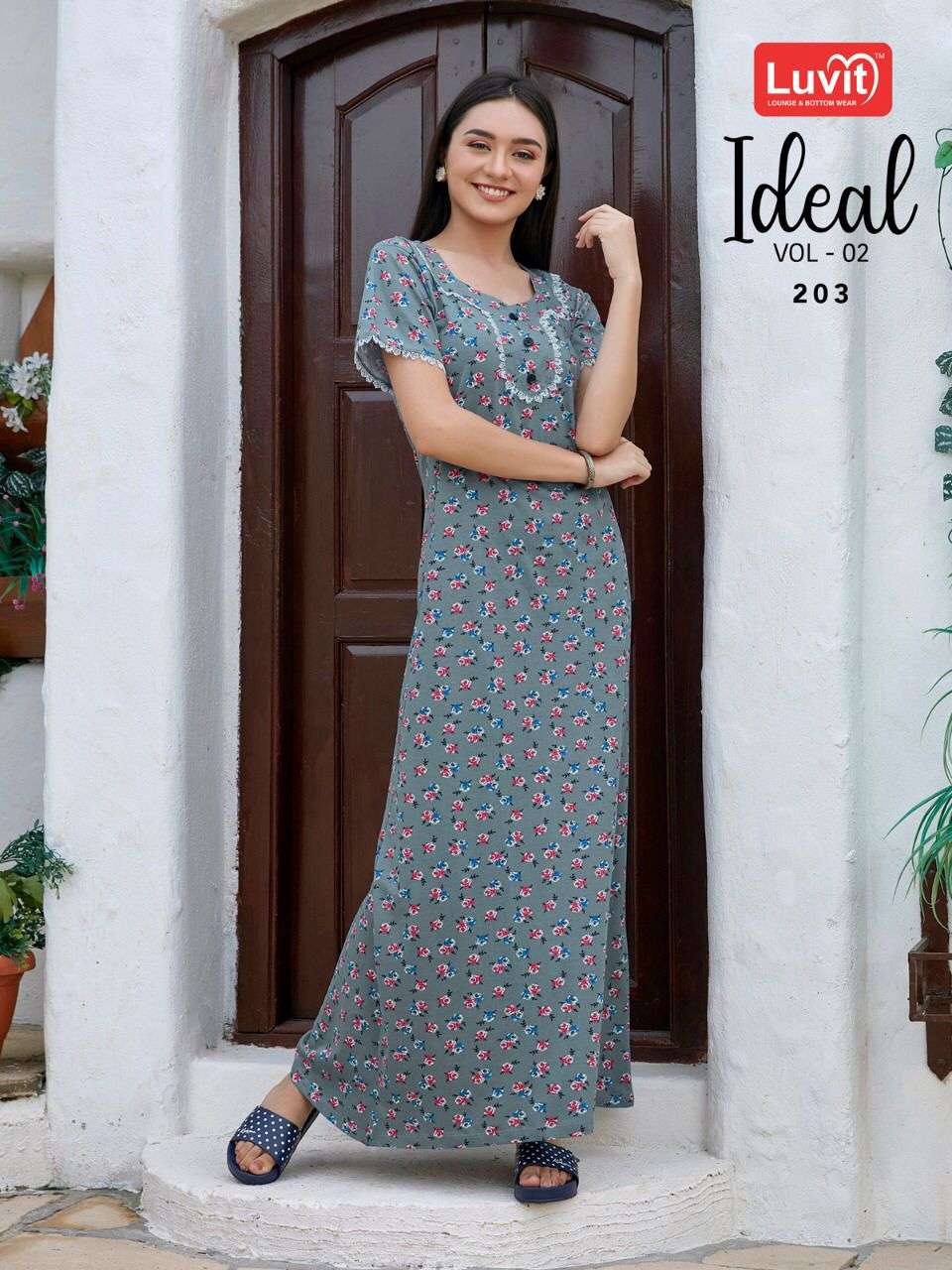 IDEAL VOL-2 BY LUVIT 201 TO 208 SERIES BEAUTIFUL STYLISH FANCY