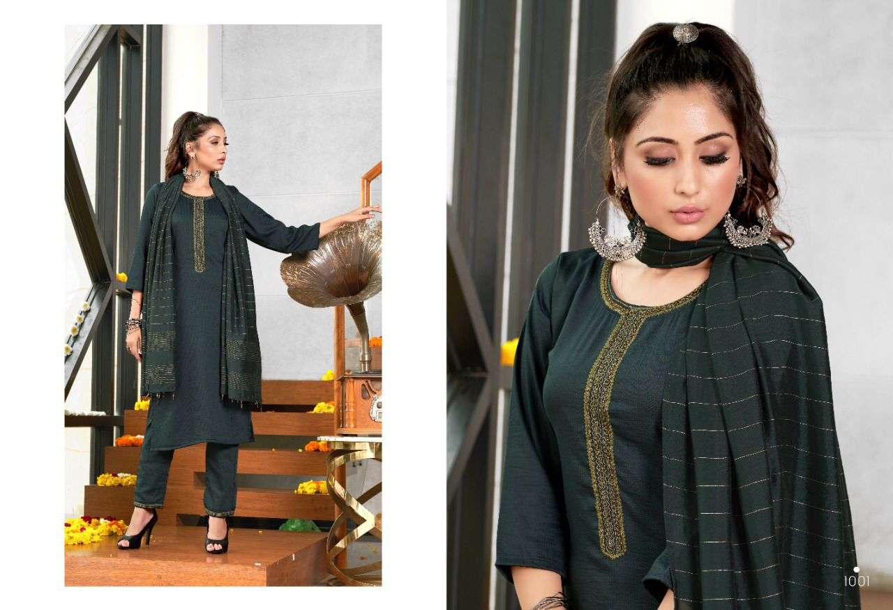 TOKYO BY SWEETY FASHION 1001 TO 1006 SERIES BEAUTIFUL SUITS COLORFUL STYLISH FANCY CASUAL WEAR & ETHNIC WEAR SILK DRESSES AT WHOLESALE PRICE