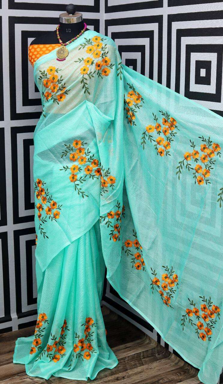 KOTA SILK VOL-5 BY VRANDA FASHION 501 TO 506 SERIES INDIAN TRADITIONAL WEAR COLLECTION BEAUTIFUL STYLISH FANCY COLORFUL PARTY WEAR & OCCASIONAL WEAR KOTA EMBROIDERED SAREES AT WHOLESALE PRICE