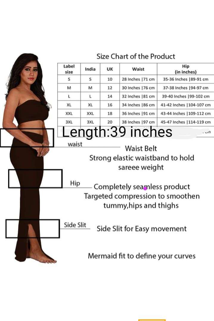 SAREE SHAPEWEAR BY KAAMIRI 01 TO 14 SERIES STYLISH FANCY BEAUTIFUL COLORFUL CASUAL WEAR & ETHNIC WEAR COTTON LYCRA PETTICOAT AT WHOLESALE PRICE