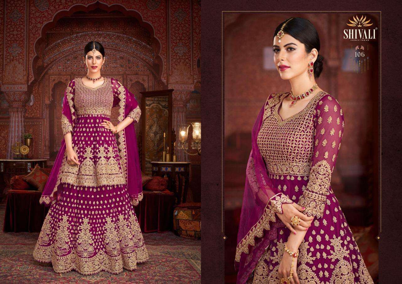 URVASHI BY SHIVALI 101 TO 106 SERIES BEAUTIFUL SUITS COLORFUL STYLISH FANCY CASUAL WEAR & ETHNIC WEAR FANCY DRESSES AT WHOLESALE PRICE