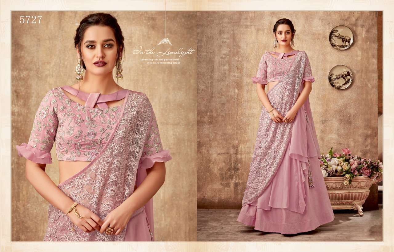 AMIRAH BY MOHMANTHAN 5724 TO 5738 SERIES DESIGNER BEAUTIFUL NAVRATRI COLLECTION OCCASIONAL WEAR & PARTY WEAR FANCY LEHENGAS AT WHOLESALE PRICE