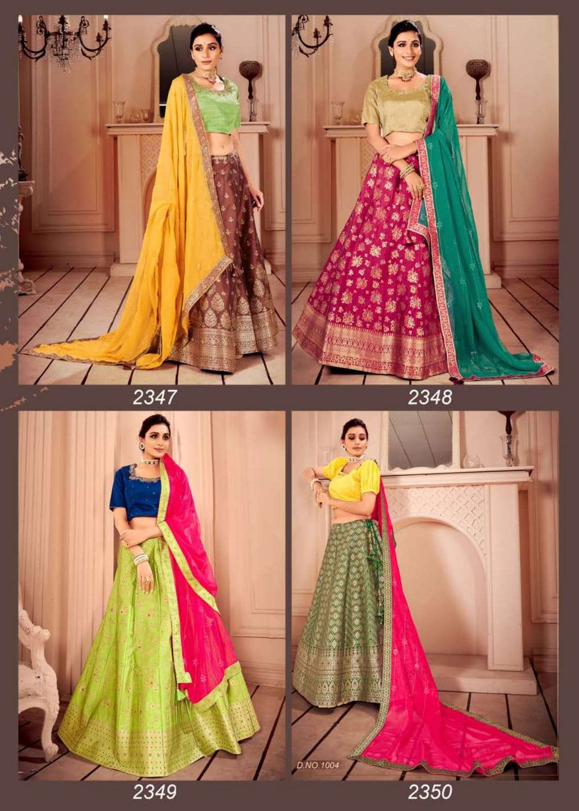 MASAKALI BY ANANDAM 2347 TO 2350 SERIES DESIGNER BEAUTIFUL NAVRATRI COLLECTION OCCASIONAL WEAR & PARTY WEAR FANCY LEHENGAS AT WHOLESALE PRICE
