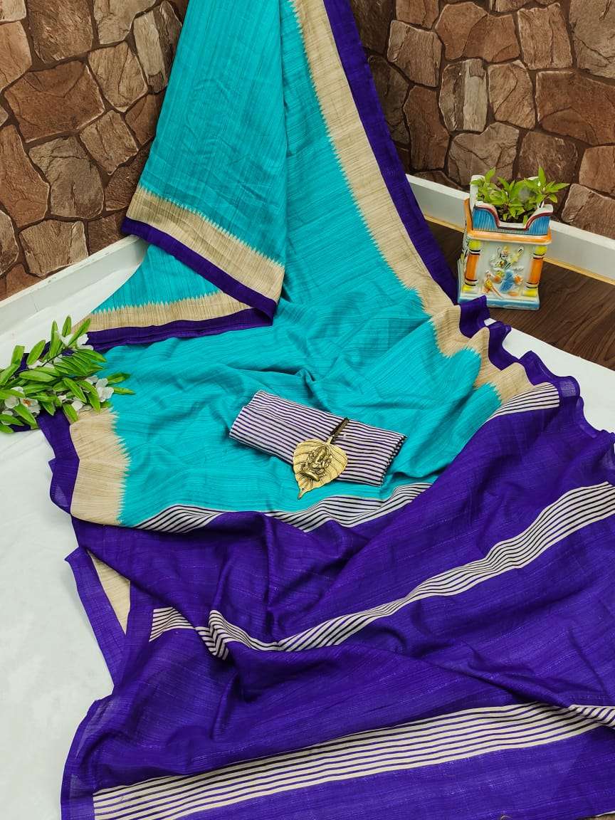 MYRA VOL-1 BY MYRA 01 TO 06 SERIES INDIAN TRADITIONAL WEAR COLLECTION BEAUTIFUL STYLISH FANCY COLORFUL PARTY WEAR & OCCASIONAL WEAR COTTON SILK SAREES AT WHOLESALE PRICE