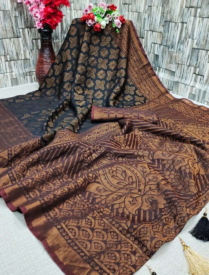 MYRA VOL-2 BY MYRA 201 TO 205 SERIES INDIAN TRADITIONAL WEAR COLLECTION BEAUTIFUL STYLISH FANCY COLORFUL PARTY WEAR & OCCASIONAL WEAR BRASSO SILK SAREES AT WHOLESALE PRICE