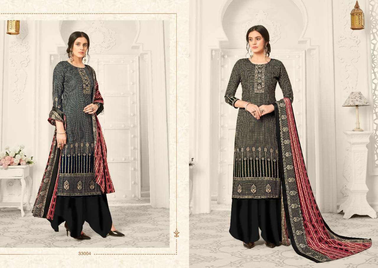 ZARA BY SKT SUITS 33001 TO 33008 SERIES INDIAN TRADITIONAL WEAR COLLECTION BEAUTIFUL STYLISH FANCY COLORFUL