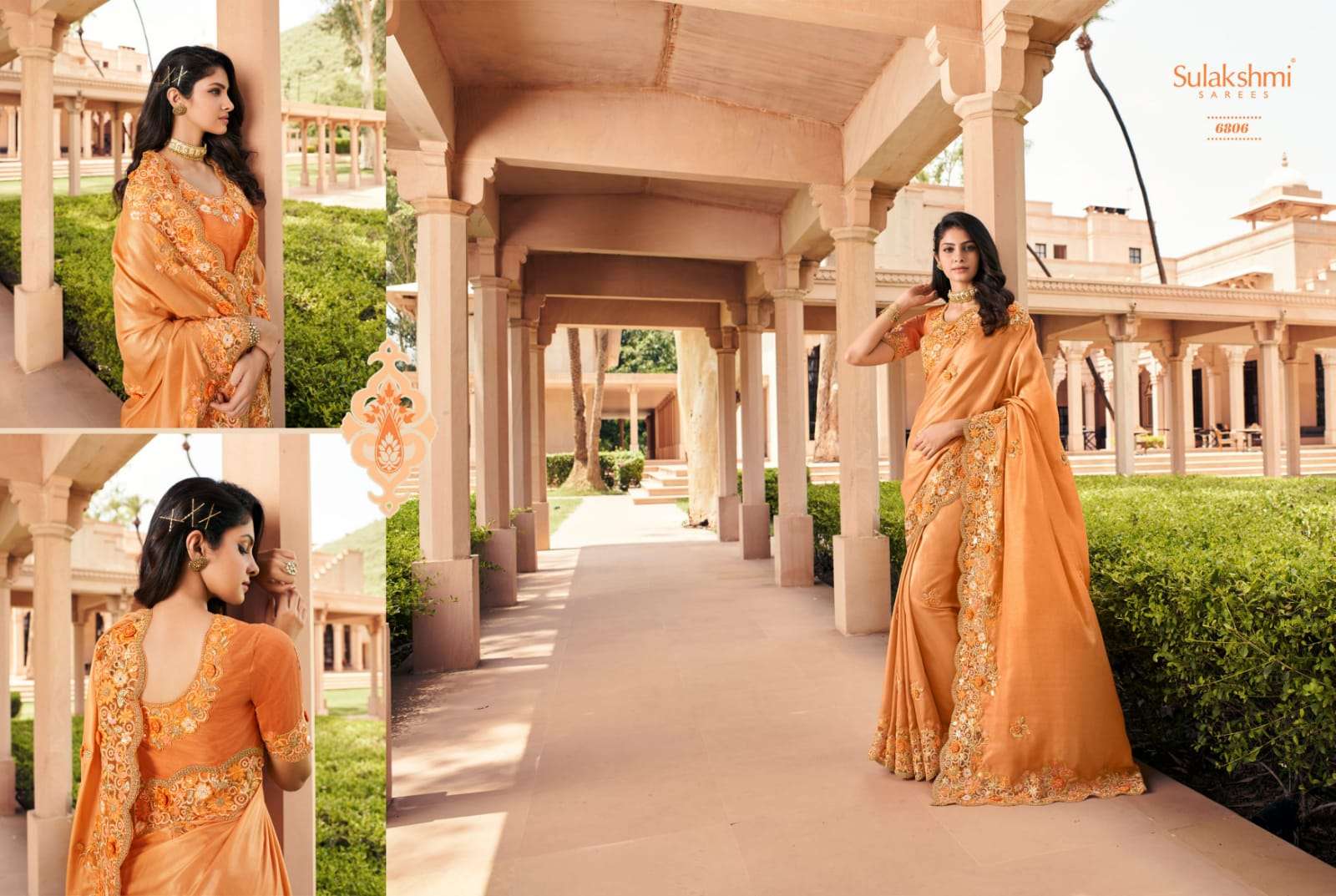 Suvarna By Sulakshmi 6801 To 6812 Series Indian Traditional Wear Collection Beautiful Stylish Fancy Colorful Party Wear & Occasional Wear Fancy Sarees At Wholesale Price