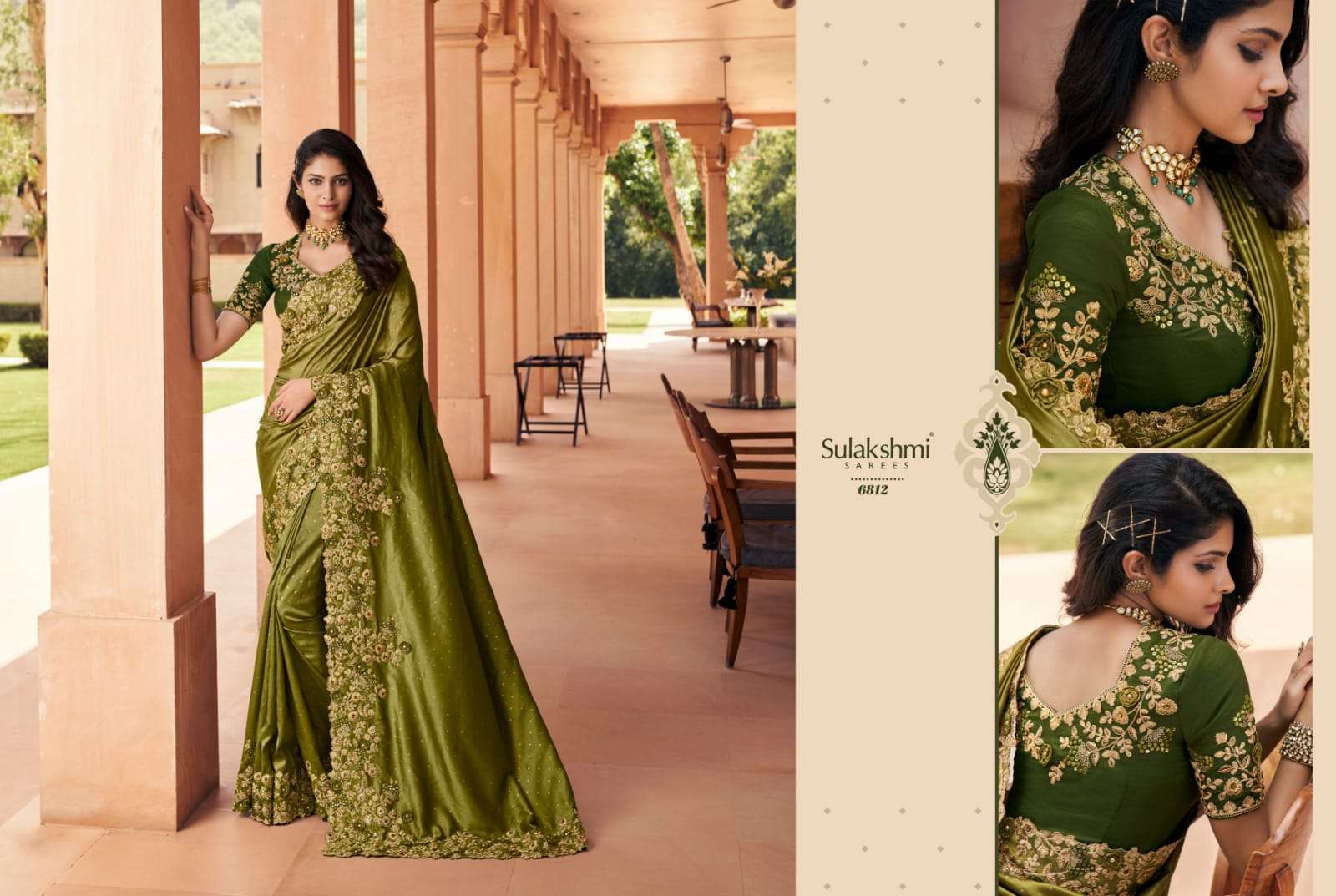 Suvarna By Sulakshmi 6801 To 6812 Series Indian Traditional Wear Collection Beautiful Stylish Fancy Colorful Party Wear & Occasional Wear Fancy Sarees At Wholesale Price