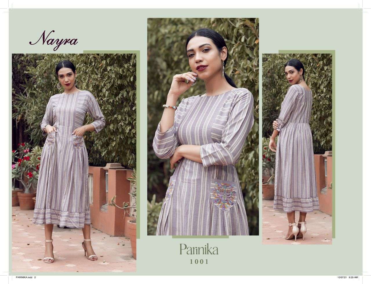 PARINIKA BY NAYRA 1001 TO 1004 SERIES DESIGNER STYLISH FANCY COLORFUL BEAUTIFUL PARTY WEAR & ETHNIC WEAR COLLECTION FANCY KURTIS AT WHOLESALE PRICE