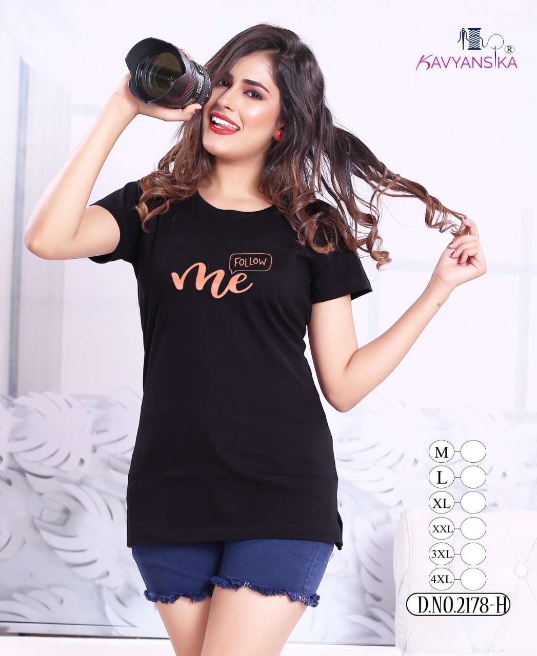 KAVYANSHIKA VOL-2178 BY KAVYANSHIKA 2178-A TO 2178-J SERIES BEAUTIFUL STYLISH COLORFUL FANCY PARTY WEAR & ETHNIC WEAR & READY TO WEAR HOSIERY COTTON TOPS AT WHOLESALE PRICE