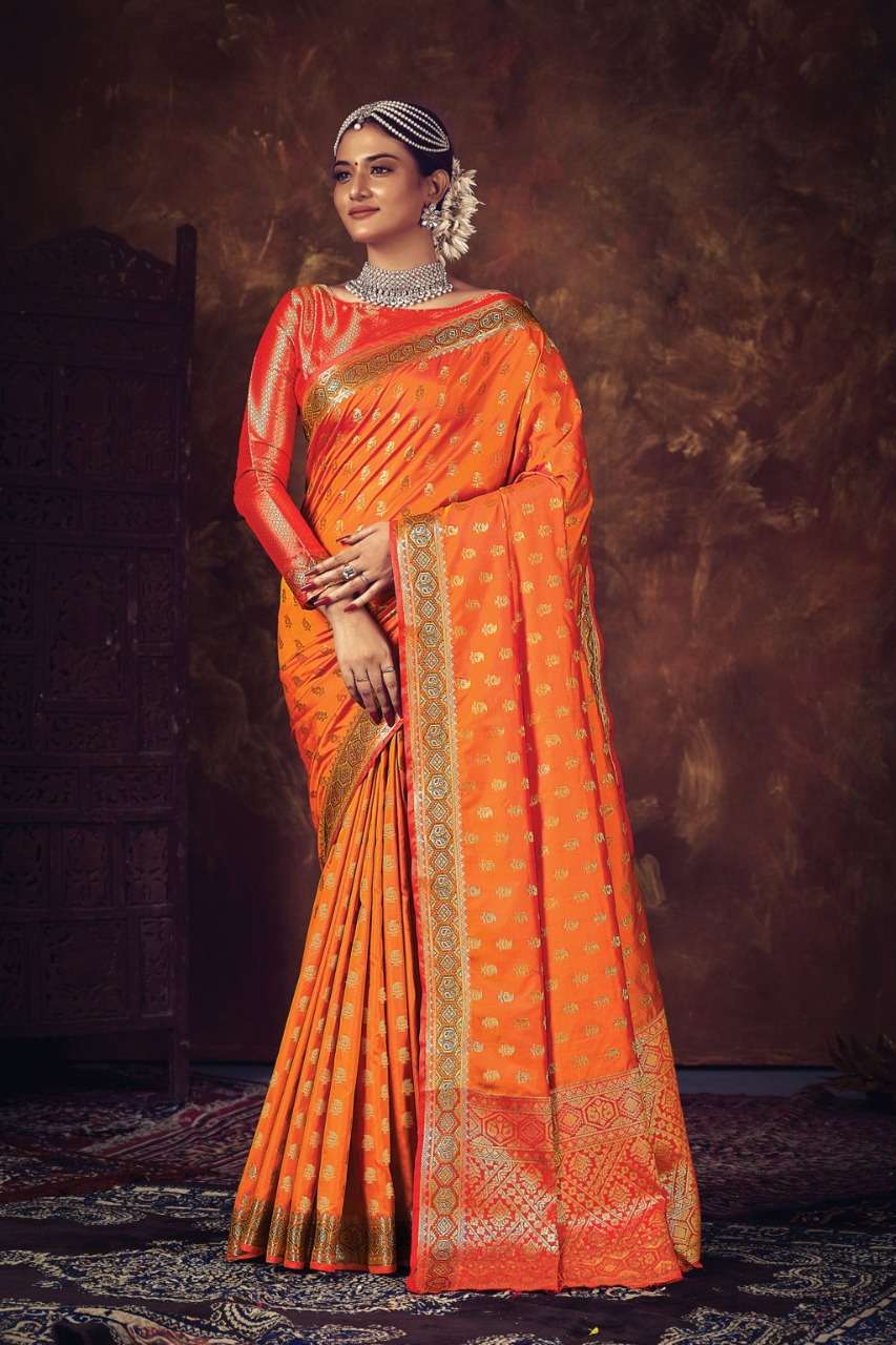 MANGALA BY SANGAM PRINTS 1001 TO 1006 SERIES INDIAN TRADITIONAL WEAR COLLECTION BEAUTIFUL STYLISH FANCY COLORFUL PARTY WEAR & OCCASIONAL WEAR SILK SAREES AT WHOLESALE PRICE
