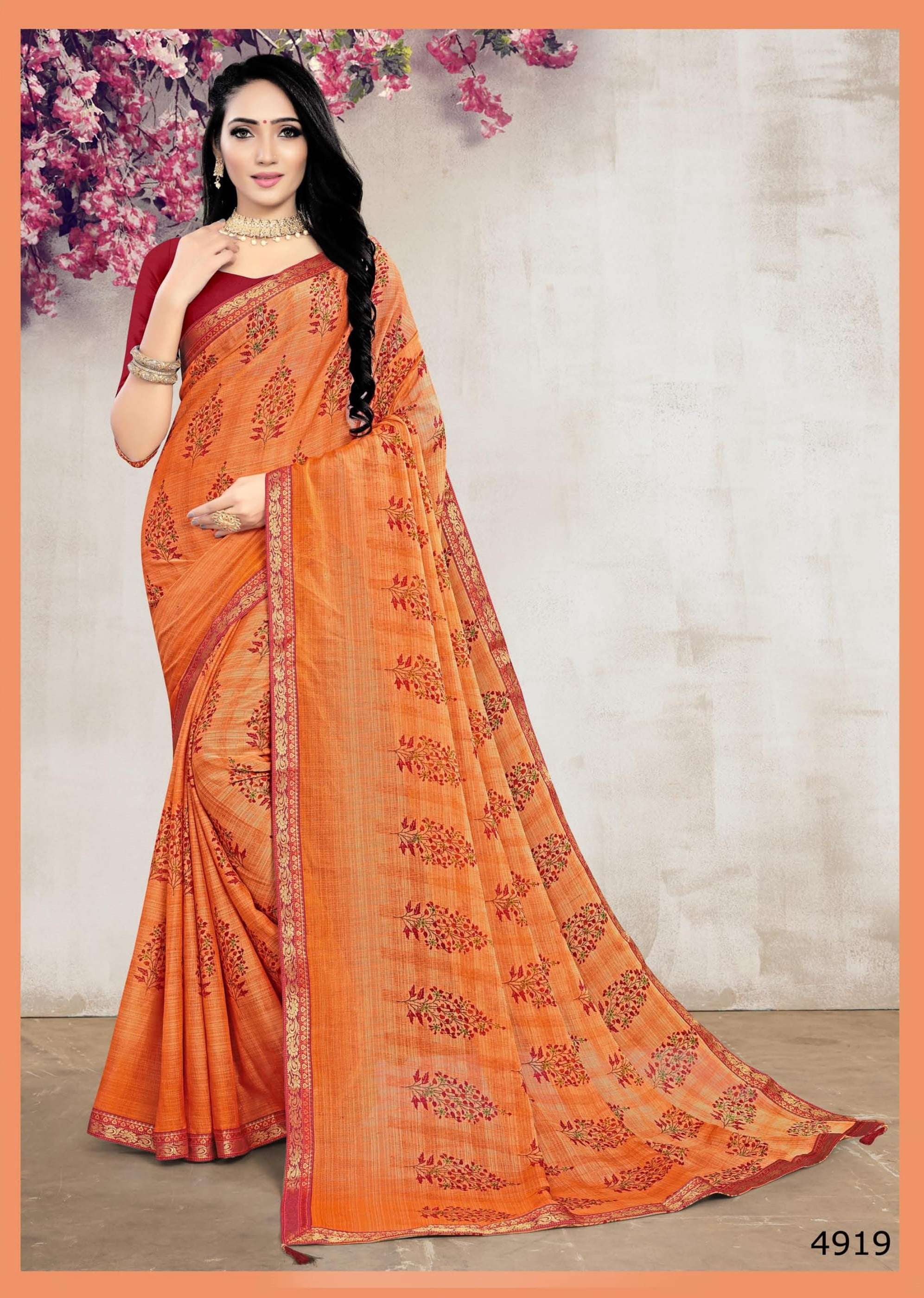 KALPANA BY BARGAD INDIAN TRADITIONAL WEAR COLLECTION BEAUTIFUL STYLISH FANCY COLORFUL PARTY WEAR & OCCASIONAL WEAR CHIFFON PRINT SAREES AT WHOLESALE PRICE