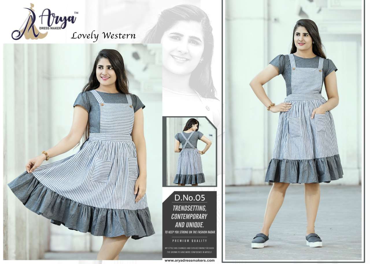 LOVELY BY ARYA DRESS MAKER 01 TO 05 SERIES DESIGNER STYLISH FANCY COLORFUL BEAUTIFUL PARTY WEAR & ETHNIC WEAR COLLECTION COTTON KURTIS AT WHOLESALE PRICE