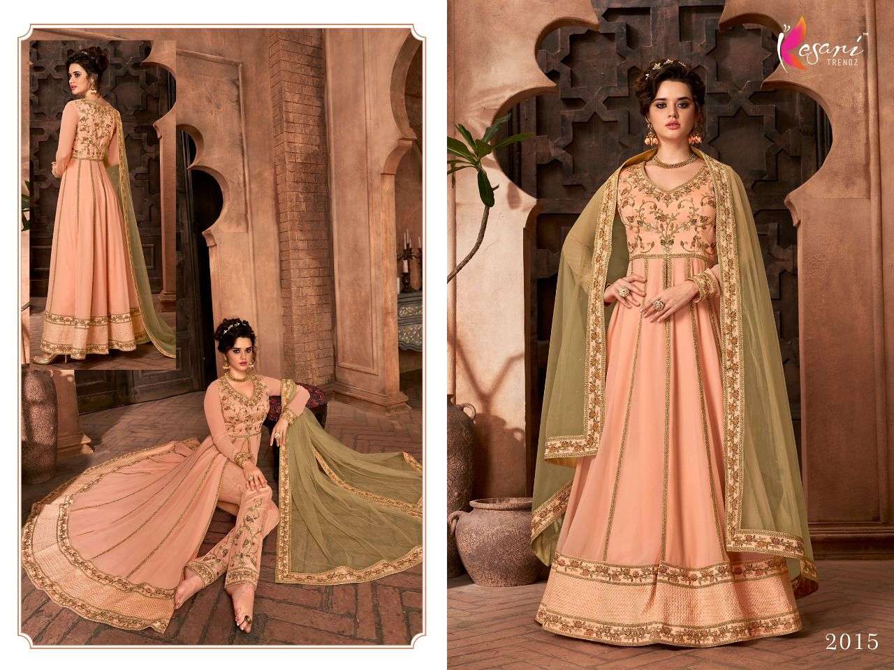 NARGISH VOL 1 BY KESARI TRENDZ 2013 TO 2017 SERIES BEAUTIFUL STYLISH ANARKALI SUITS FANCY COLORFUL