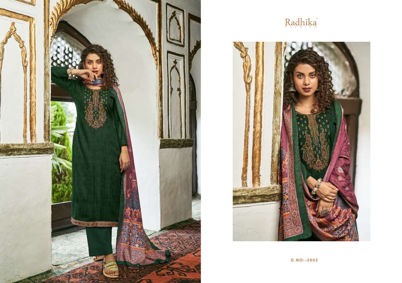 AALIYAH BY SUMYRA 2001 TO 2006 SERIES BEAUTIFUL SUITS COLORFUL STYLISH FANCY CASUAL WEAR & ETHNIC WEAR PURE PASHMINA PRINT DRESSES AT WHOLESALE PRICE