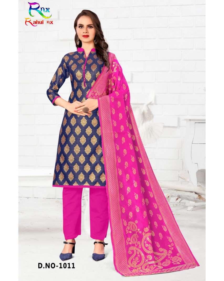 ZECAD KATLI BY RAHUL NX 1011 TO 1018 SERIES BEAUTIFUL SUITS COLORFUL STYLISH FANCY CASUAL WEAR & ETHNIC WEAR BANARASI SILK DRESSES AT WHOLESALE PRICE