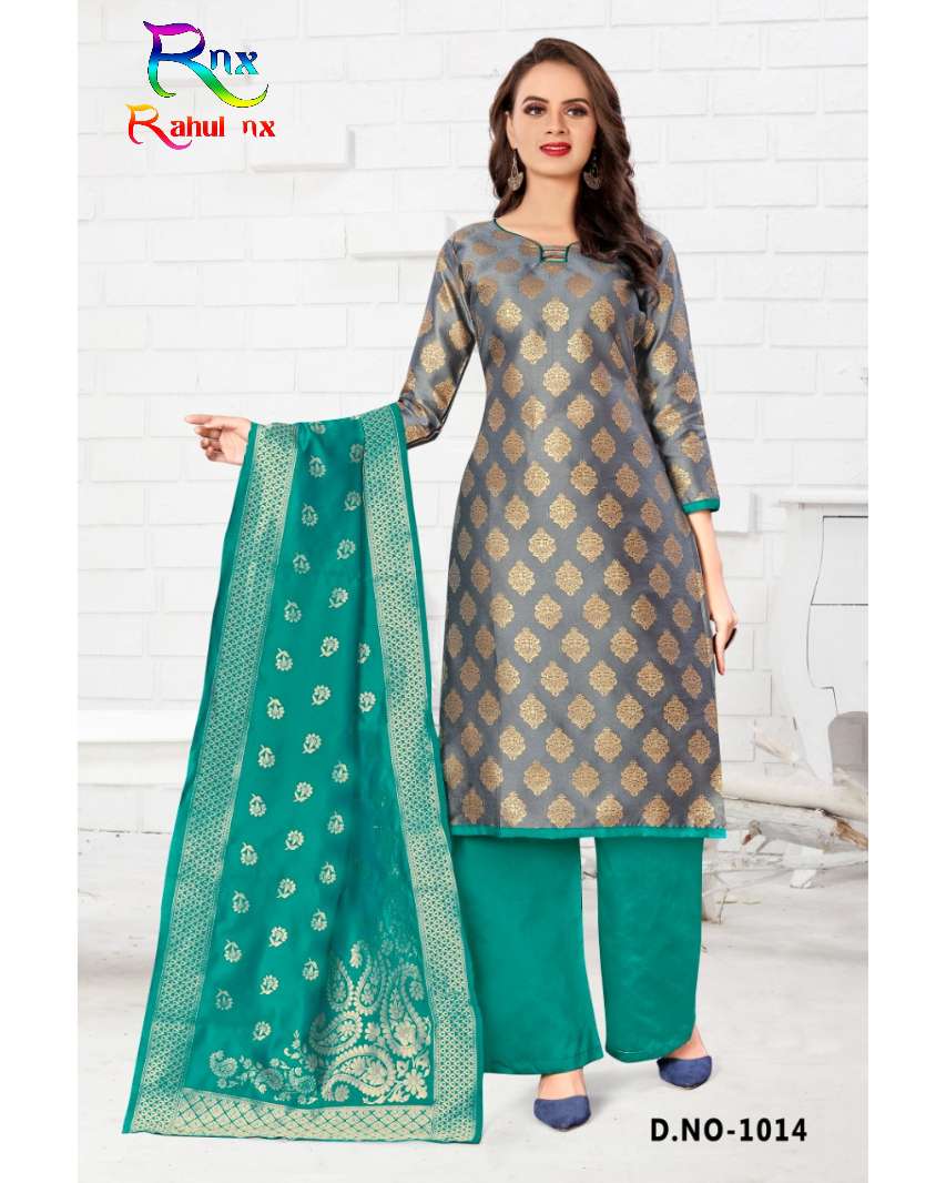 ZECAD KATLI BY RAHUL NX 1011 TO 1018 SERIES BEAUTIFUL SUITS COLORFUL STYLISH FANCY CASUAL WEAR & ETHNIC WEAR BANARASI SILK DRESSES AT WHOLESALE PRICE