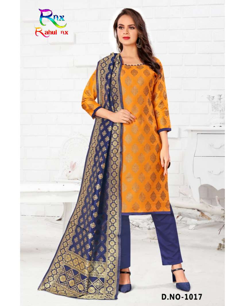 ZECAD KATLI BY RAHUL NX 1011 TO 1018 SERIES BEAUTIFUL SUITS COLORFUL STYLISH FANCY CASUAL WEAR & ETHNIC WEAR BANARASI SILK DRESSES AT WHOLESALE PRICE