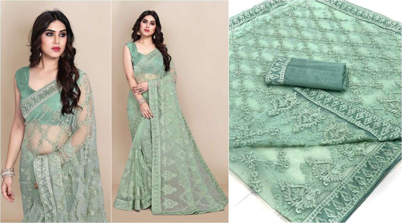 DABANGG VOL-8 BY INDO VASTRA 801 TO 806 SERIES INDIAN TRADITIONAL WEAR COLLECTION BEAUTIFUL STYLISH FANCY COLORFUL PARTY WEAR & OCCASIONAL WEAR SOFT NET SAREES AT WHOLESALE PRICE