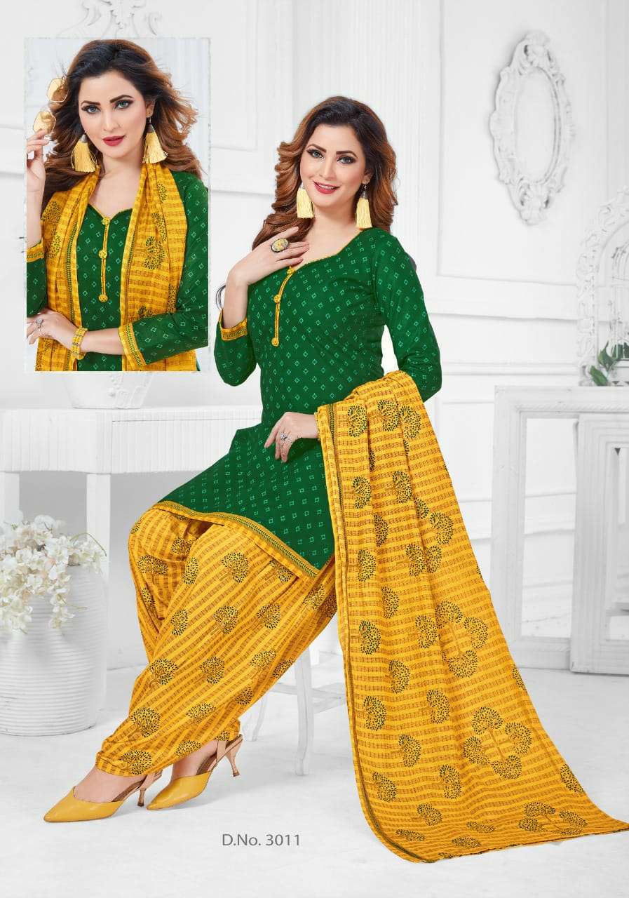 3STAR VOL-20 BY SHREENATH CREATION 3001 TO 3012 SERIES BEAUTIFUL STYLISH SHARARA SUITS FANCY COLORFUL CASUAL WEAR & ETHNIC WEAR & READY TO WEAR COTTON PRINTED DRESSES AT WHOLESALE PRICE