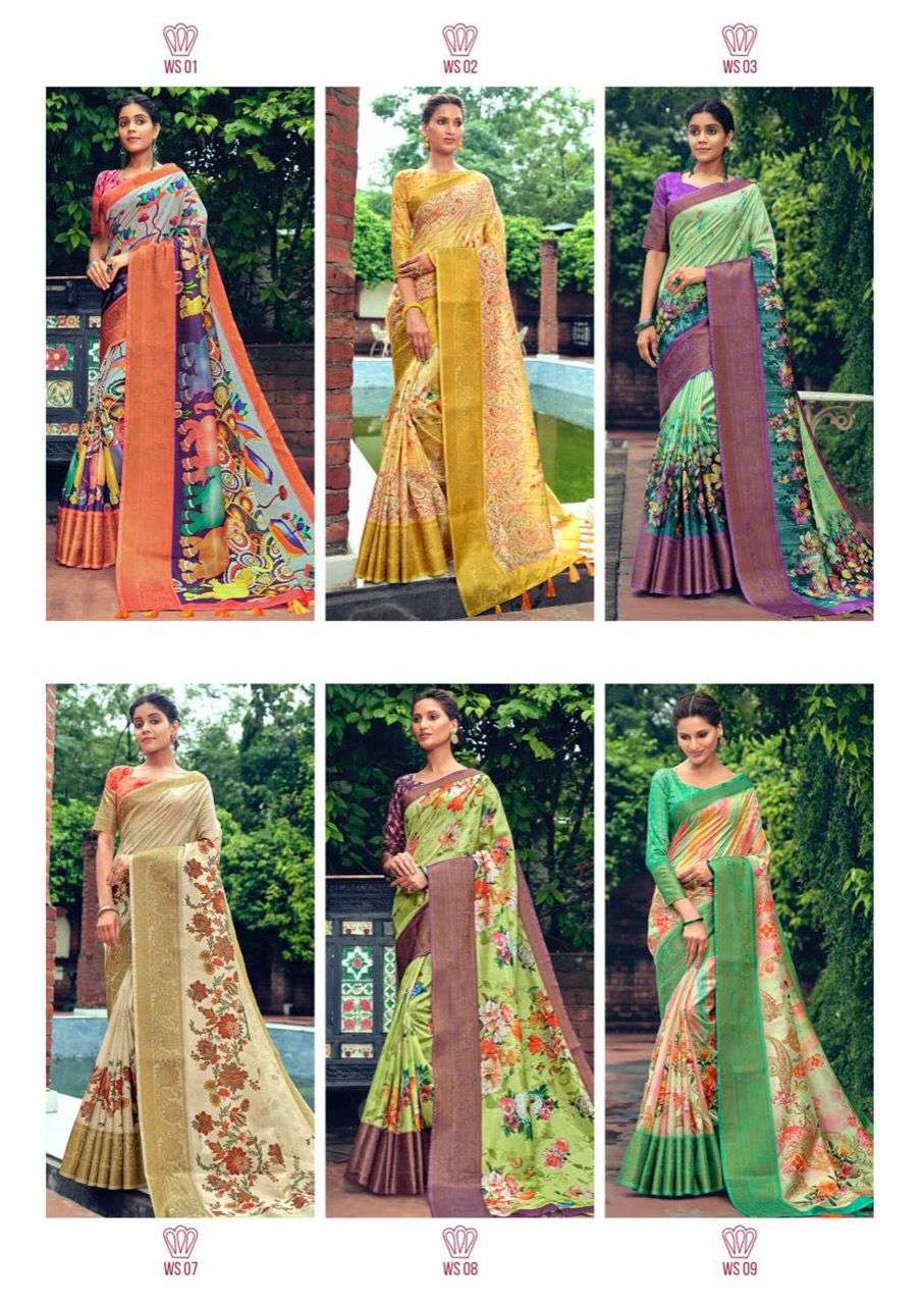 WAGAN SILK BY SHVETAMBAR CREATION 01 TO 12 SERIES INDIAN TRADITIONAL WEAR COLLECTION BEAUTIFUL STYLISH FANCY COLORFUL PARTY WEAR & OCCASIONAL WEAR PURE SILK SAREES AT WHOLESALE PRICE