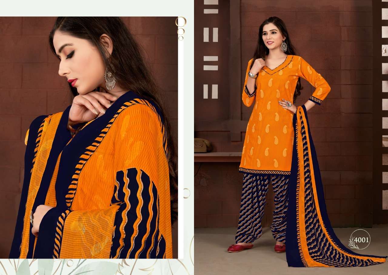 AMEERA VOL-4 BY FASHID WHOLESALE 4001 TO 4012 SERIES INDIAN TRADITIONAL WEAR COLLECTION BEAUTIFUL STYLISH FANCY COLORFUL PARTY WEAR & OCCASIONAL WEAR AMERICAN CREPE PRINT DRESSES AT WHOLESALE PRICE