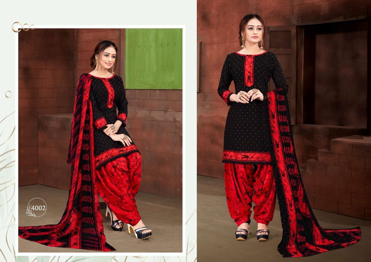 AMEERA VOL-4 BY FASHID WHOLESALE 4001 TO 4012 SERIES INDIAN TRADITIONAL WEAR COLLECTION BEAUTIFUL STYLISH FANCY COLORFUL PARTY WEAR & OCCASIONAL WEAR AMERICAN CREPE PRINT DRESSES AT WHOLESALE PRICE