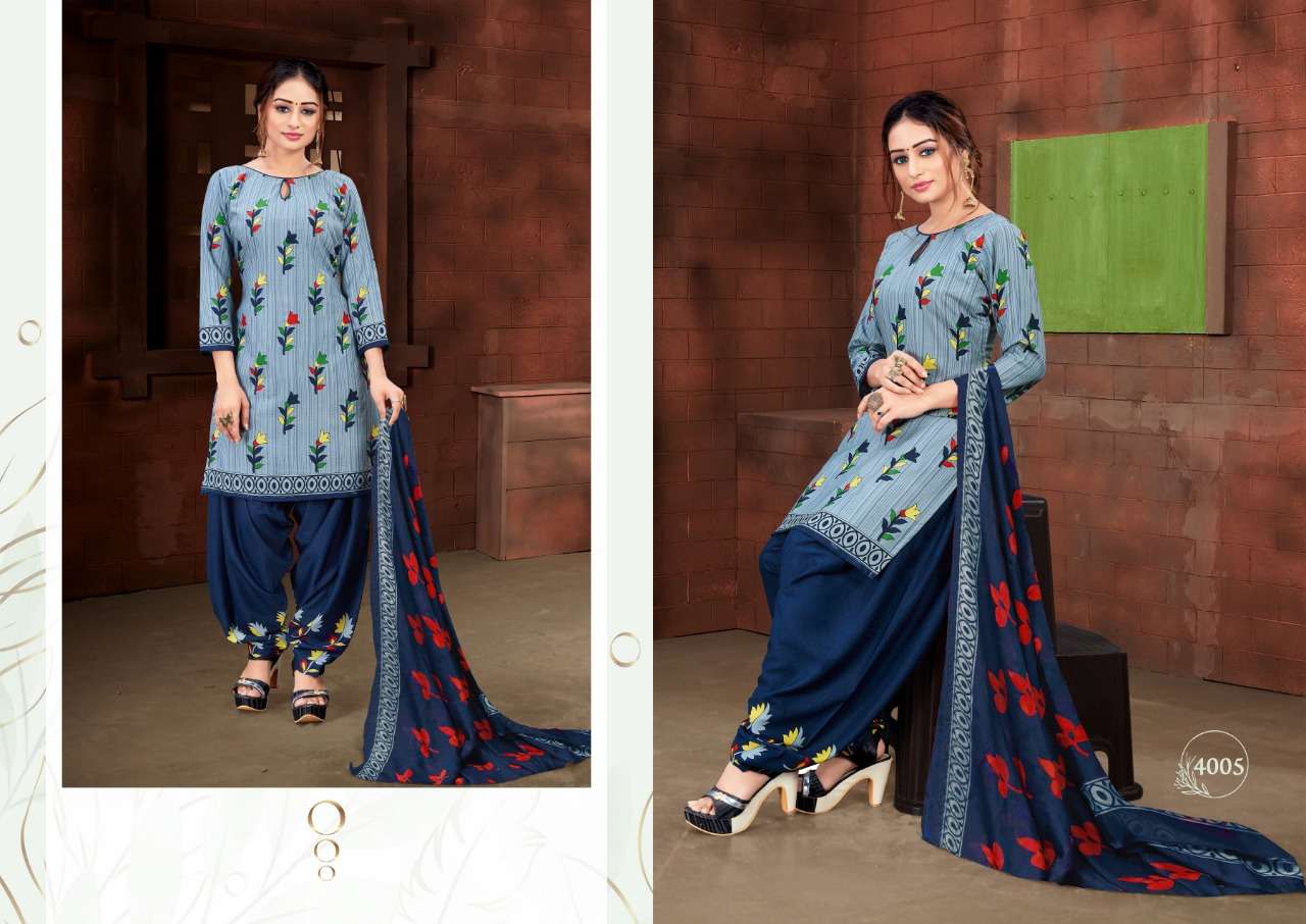 AMEERA VOL-4 BY FASHID WHOLESALE 4001 TO 4012 SERIES INDIAN TRADITIONAL WEAR COLLECTION BEAUTIFUL STYLISH FANCY COLORFUL PARTY WEAR & OCCASIONAL WEAR AMERICAN CREPE PRINT DRESSES AT WHOLESALE PRICE