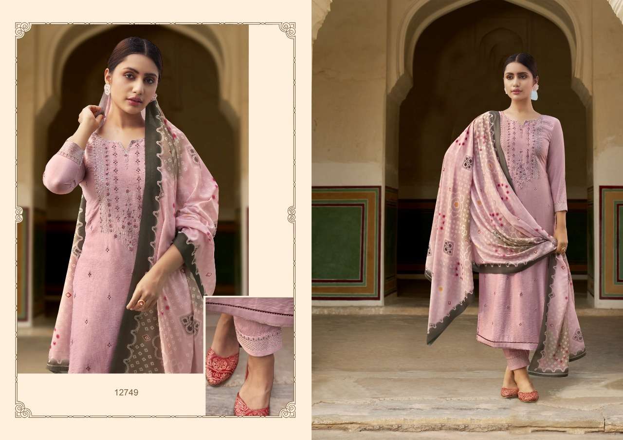PIHOO BY KIVI 12747 TO 12750 SERIES BEAUTIFUL SUITS COLORFUL STYLISH FANCY CASUAL WEAR & ETHNIC WEAR FANCY DRESSES AT WHOLESALE PRICE