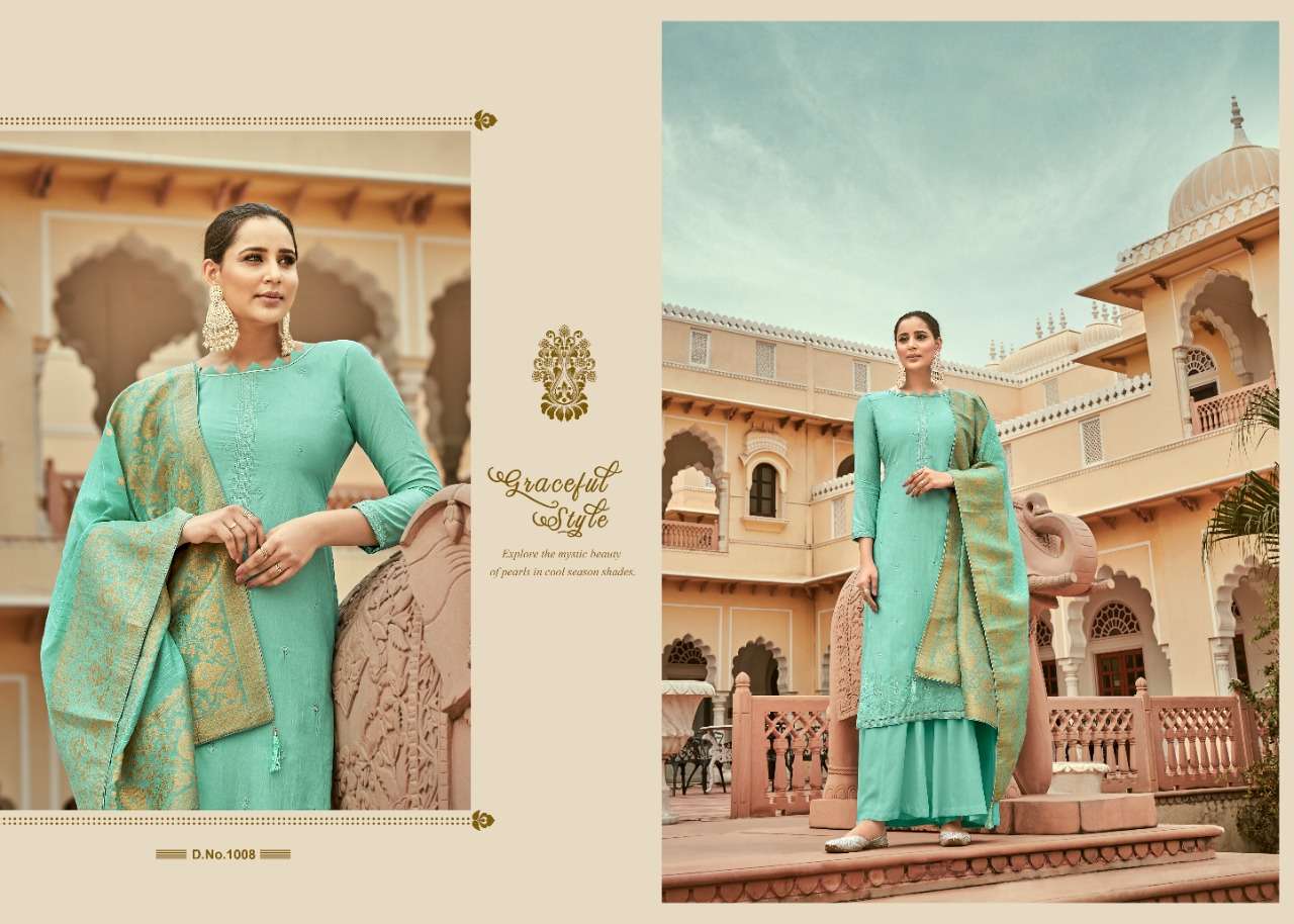 SAMAARA VOL-3 BY ZSM 1001 TO 1008 SERIES BEAUTIFUL STYLISH SHARARA SUITS FANCY COLORFUL CASUAL WEAR & ETHNIC WEAR & READY TO WEAR COTTON SILK EMBROIDERED DRESSES AT WHOLESALE PRICE