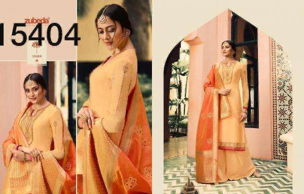 ZUBEDA HIT COLLECTION BY ZUBEDA BEAUTIFUL SUITS STYLISH FANCY COLORFUL PARTY WEAR & OCCASIONAL WEAR GEORGETTE SATIN DRESSES AT WHOLESALE PRICE