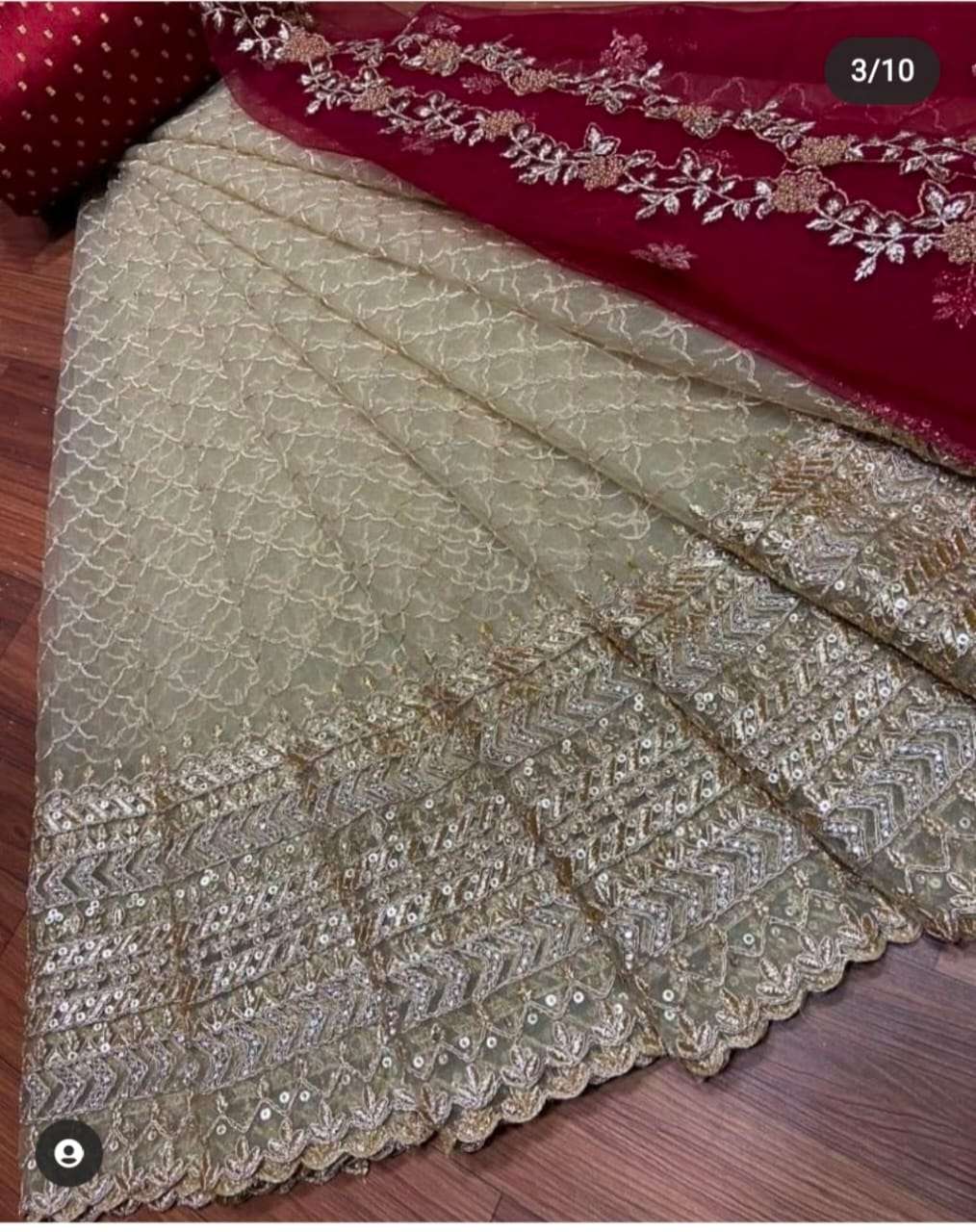 PVR-29 BY FASHID WHOLESALE 2901 TO 2904 SERIES DESIGNER BEAUTIFUL NAVRATRI COLLECTION OCCASIONAL WEAR & PARTY WEAR HEAVY ORGANZA LEHENGAS AT WHOLESALE PRICE