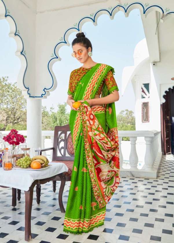 MYRA 8019 SERIES BY MYRA 8019 TO 8025 SERIES INDIAN TRADITIONAL WEAR COLLECTION BEAUTIFUL STYLISH FANCY COLORFUL PARTY WEAR & OCCASIONAL WEAR SOFT COTTON SAREES AT WHOLESALE PRICE