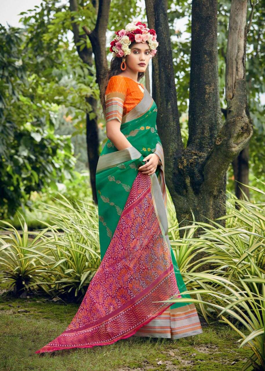 ORGANZA SILK VOL-14 BY SHREYANS 205 TO 216 SERIES INDIAN TRADITIONAL WEAR COLLECTION BEAUTIFUL STYLISH FANCY COLORFUL PARTY WEAR & OCCASIONAL WEAR ORGANZA SILK SAREES AT WHOLESALE PRICE