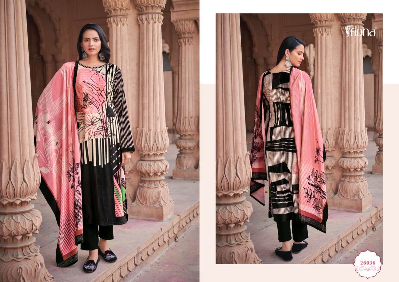 MAKHMALI BY FIONA 26031 TO 26036 SERIES BEAUTIFUL SUITS COLORFUL STYLISH FANCY CASUAL WEAR & ETHNIC WEAR VELVET DIGITAL PRINT DRESSES AT WHOLESALE PRICE