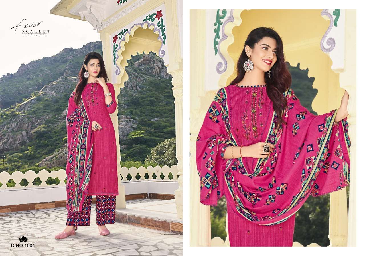 NASHEEN BY VIJAYA FASHION 1001 TO 1010 SERIES BEAUTIFUL STYLISH SUITS FANCY COLORFUL CASUAL WEAR & ETHNIC WEAR & READY TO WEAR PASHMINA DOBBY EMBROIDERED DRESSES AT WHOLESALE PRICE